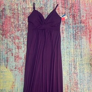 NWT Chic Purple Maxi Dress